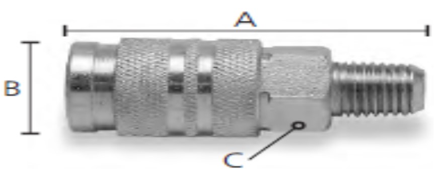 COPLE ROSCA MACHO NPTF 1/2